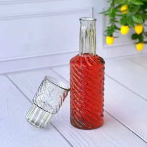 پارچ و لیوان شب طرح پیچی